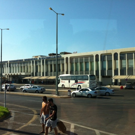 View Nikos Kazantzakis Airport PNG