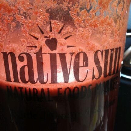 Photo taken at Native Sun Natural Foods Market by Liz M. on 5/7/2012