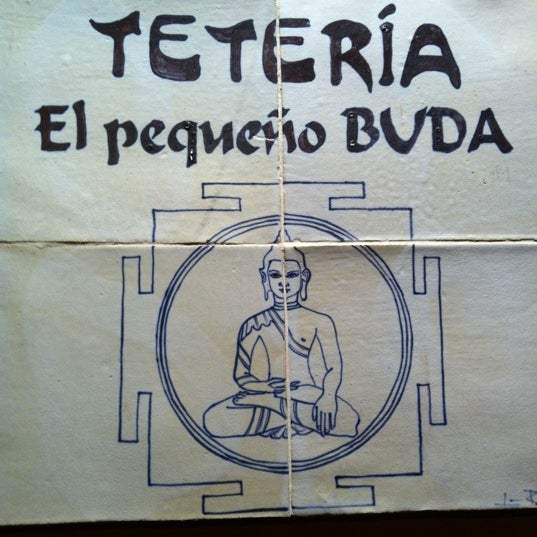 Photo taken at Tetería &quot;El Pequeño Buda&quot; by Andrés S. on 4/27/2012