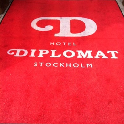 Photo taken at Hotel Diplomat Stockholm by Federico R. on 8/3/2012