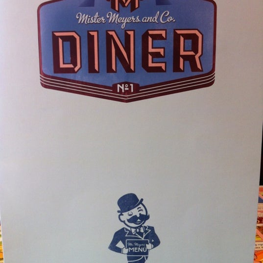 Photo taken at Mister Meyers and Co. Diner by Kev on 3/18/2012