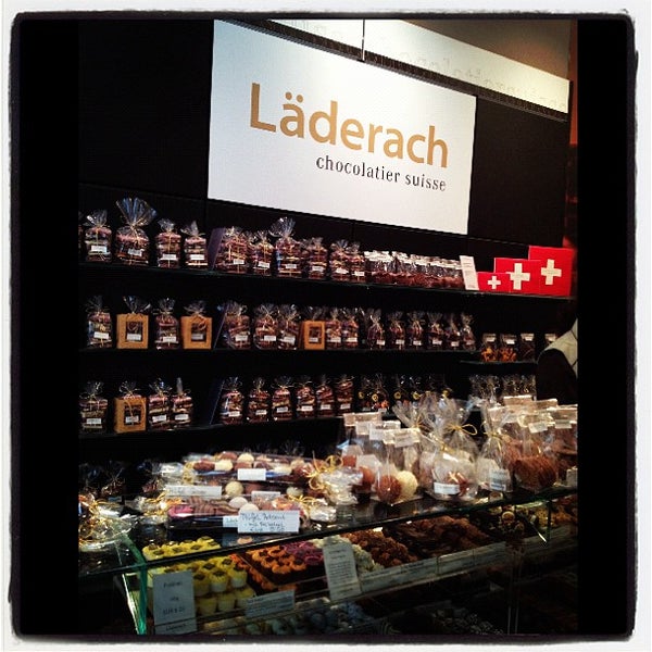 Läderach Chocolate Shop in Basel