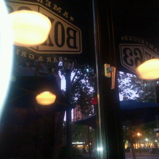 Photo taken at Box 63 American Bar &amp; Grill by Bianca B. on 7/31/2012