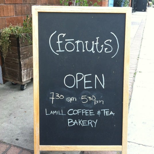 Photo taken at fōnuts by Brian H. on 5/24/2012