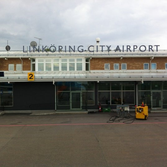 Photo taken at Linköping City Airport (LPI) by Emile N. on 5/15/2012