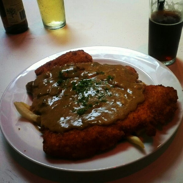 Don't be soft. Get that schnitzel into your belly!