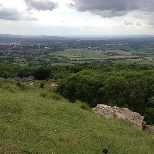 Photo taken at Cleeve Hill by Gareth B. on 6/4/2012