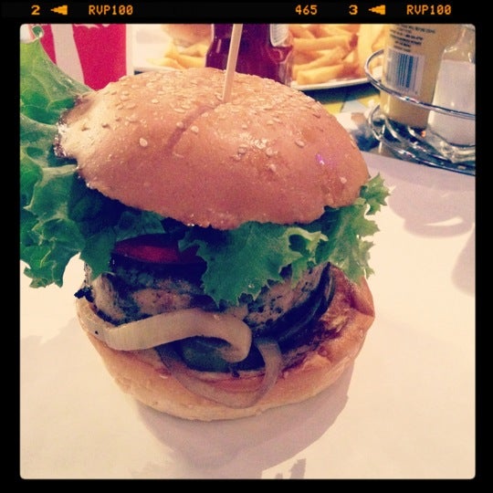 Photo taken at BGR The Burger Joint by B. B. on 1/3/2012
