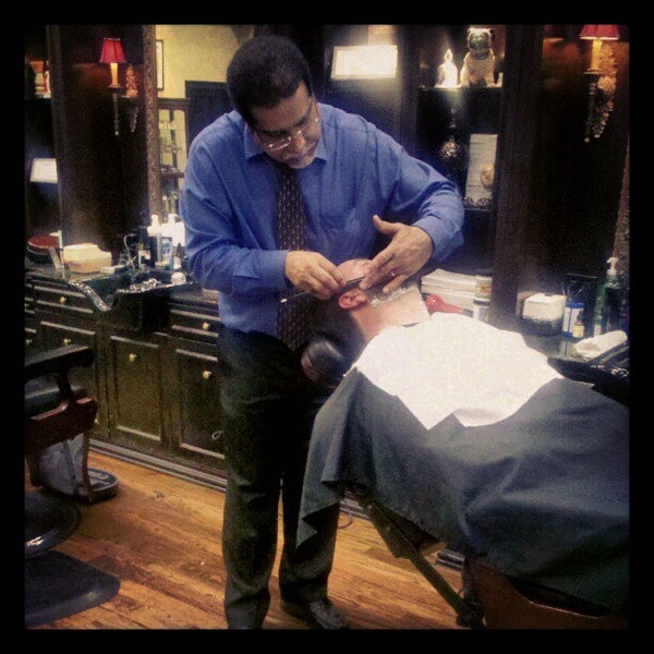 Photo taken at Churchill&#39;s Barber Shop by NataschaOS on 5/1/2012