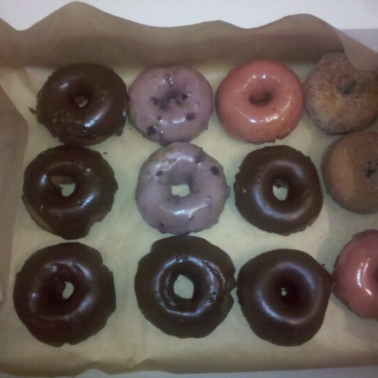 Photo taken at Varsity Donuts by Caitlin C. on 8/26/2012