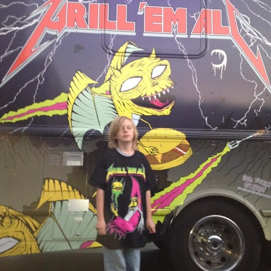 Photo taken at Grill &#39;Em All Truck by Scott E. on 2/11/2012