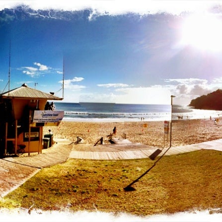 Photo taken at Noosa Heads Surf Club by Renee D. on 5/2/2012