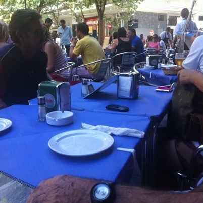 Photo taken at La Lonja de Marbella by Galactus G. on 7/29/2012