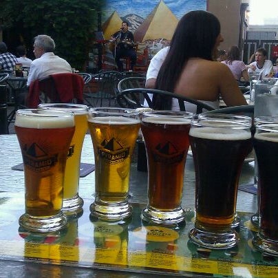 Photo taken at Pyramid Brewery &amp; Alehouse by Mike M. on 9/5/2011