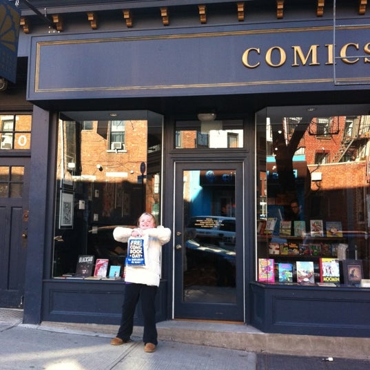 Photo taken at Bergen Street Comics by Chris M. on 1/28/2012