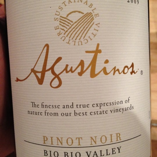 If you're looking for a DELIGHTFUL Pinot noir - pick up a bottle of Agustinos and prepare for bliss.