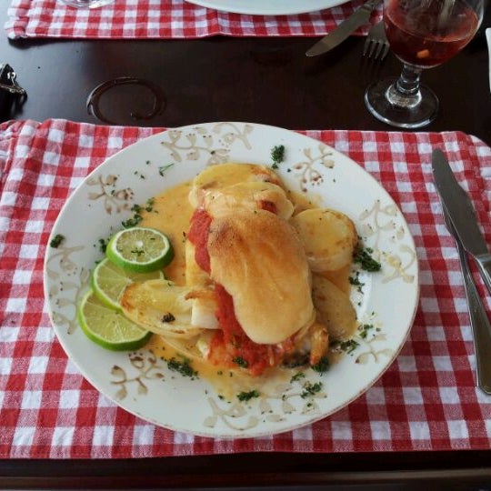 Try the Bacalao and get a tortilla de patata with a refreshing sangria