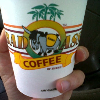 Foto tirada no(a) Bad Ass Coffee of Hawaii por Lily em 5/14/2012