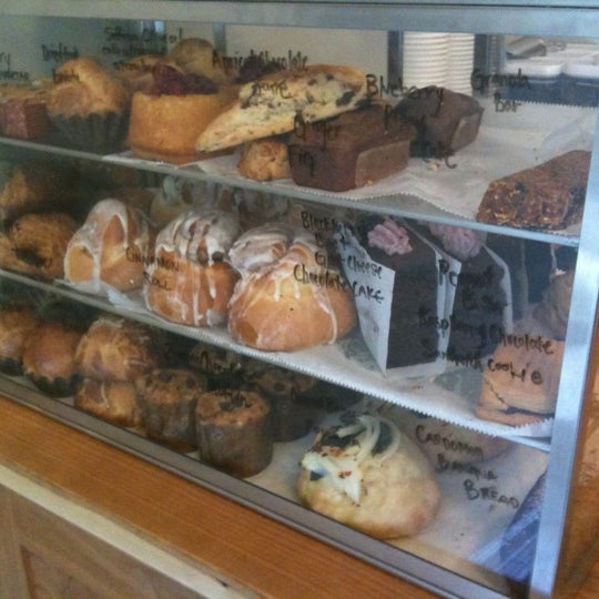 Get the pastries. They're made fresh right next door each day.