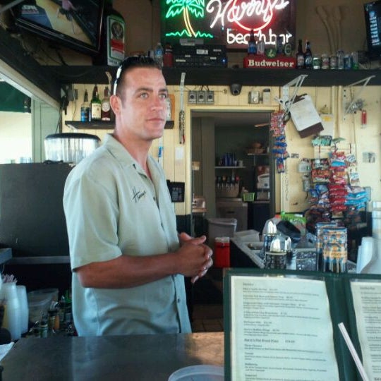Photo taken at Harry&#39;s Beach Bar by Bob R. on 10/26/2011