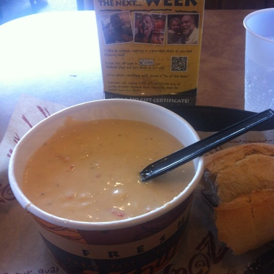 The lobster bisque is the best