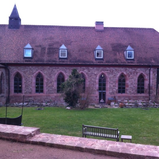 Photo taken at Kloster Hornbach by Nikita H. on 3/30/2012