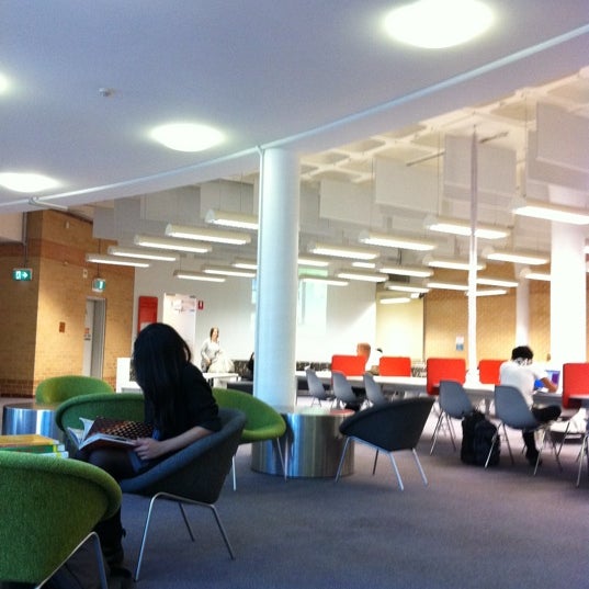 Photo taken at UTS Library by Conch D. on 4/7/2011
