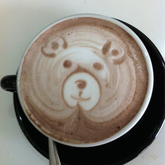 Awesome coffee! Awesome coffee art!