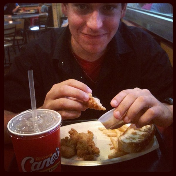Photo taken at Raising Cane&#39;s Chicken Fingers by Grayson A. on 10/17/2011