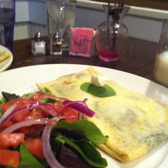 Photo taken at Yorkville Creperie by Joe S. on 2/26/2012