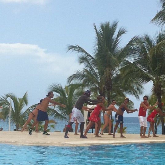 Photo taken at Viva Wyndham Dominicus Palace by Carla V. on 8/9/2011
