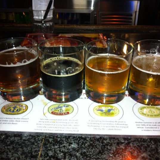 Try the Anchor Steam Beer Flight