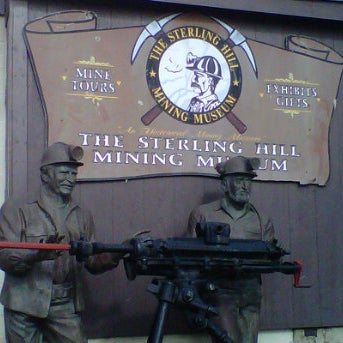 Photo taken at Sterling Hill Mine Tour &amp; Museum by Katelynn M. on 11/10/2011