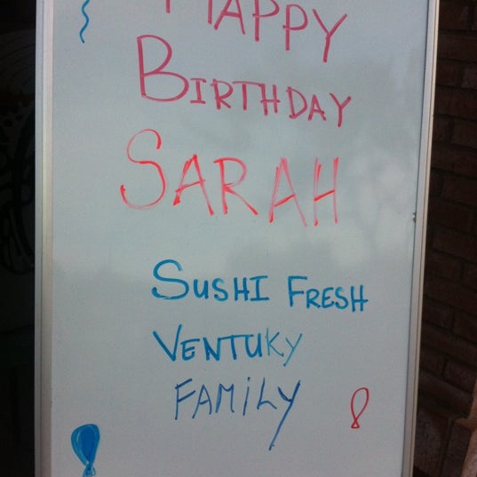 Das Foto wurde bei Sushi Fresh Ventura von Bruce B. am 3/5/2012 aufgenommen