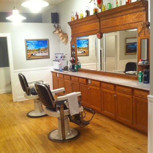 Photo taken at Stag Barbershop by A. A. on 1/26/2011