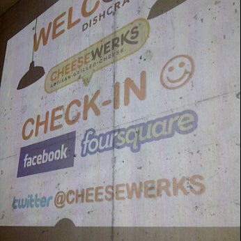 Photo taken at CHEESEWERKS by Foodie C. on 10/6/2011