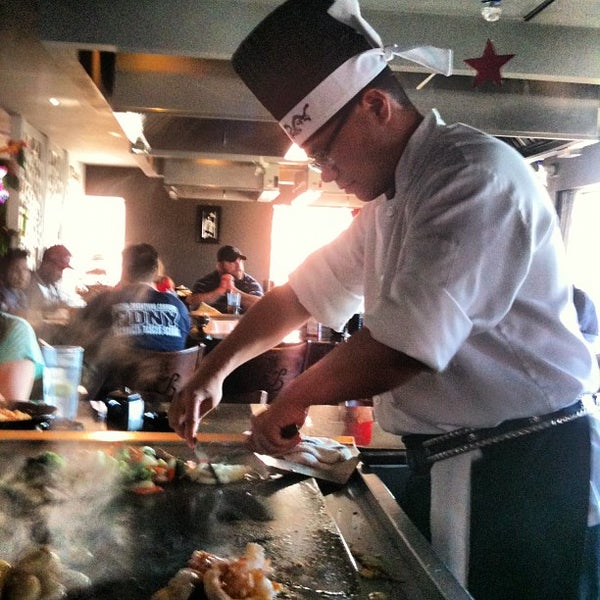 Photo taken at 1025 Ruyi Japanese Steakhouse by CC I. on 7/29/2012