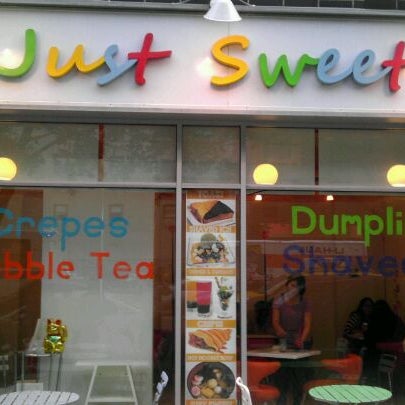 Photo taken at Just Sweet Dessert House by Tony S. on 9/17/2011