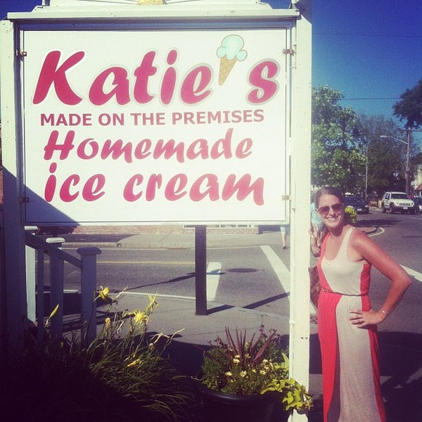 Photo taken at Katie&#39;s Homemade Ice Cream by Michael C. on 7/22/2012