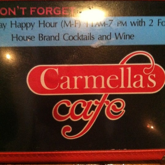 6/3/2012 tarihinde Emilio H.ziyaretçi tarafından Carmella&#39;s Cafe'de çekilen fotoğraf