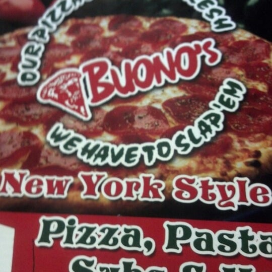 Das Foto wurde bei Buono&#39;s New York Style Pizza von Kenn W. am 7/28/2012 aufgenommen