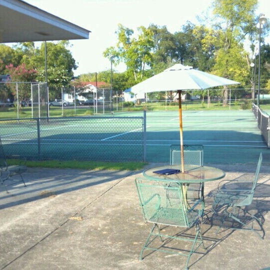 Photo taken at Fairfield Tennis Center by AllCourtSport on 8/27/2012