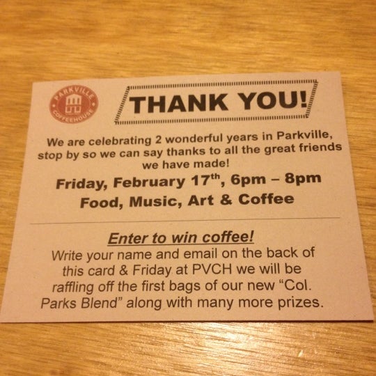 Foto tirada no(a) Parkville Coffee por Breht B. em 2/18/2012