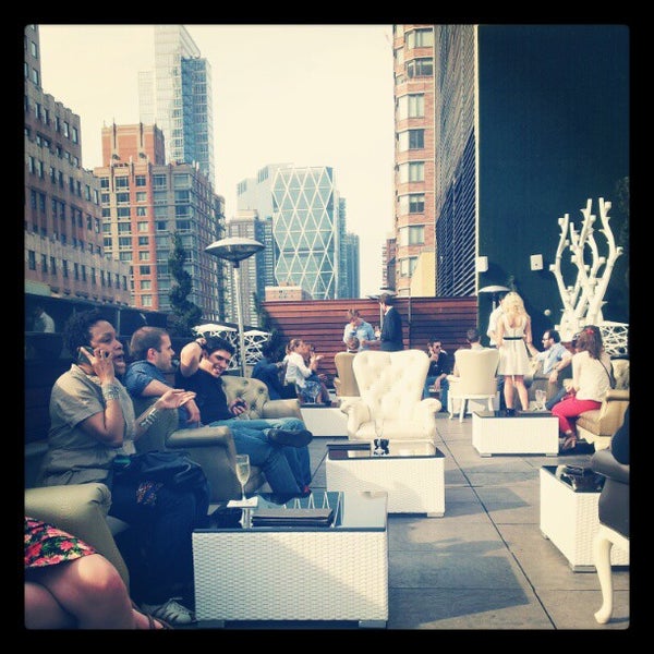 Photo taken at XVI Lounge NYC by Amanda J. on 5/16/2012