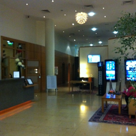 Photo taken at Clayton Hotel by Ana S. on 5/13/2012