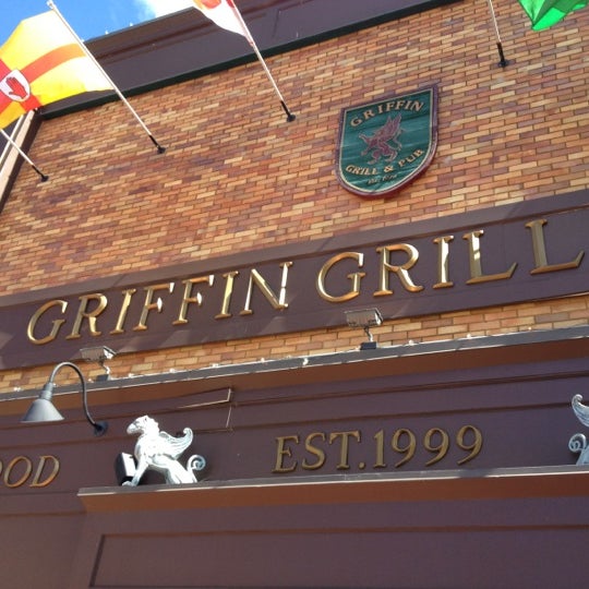 Photo taken at Griffin Grill &amp; Pub by Daniel C. on 4/5/2012