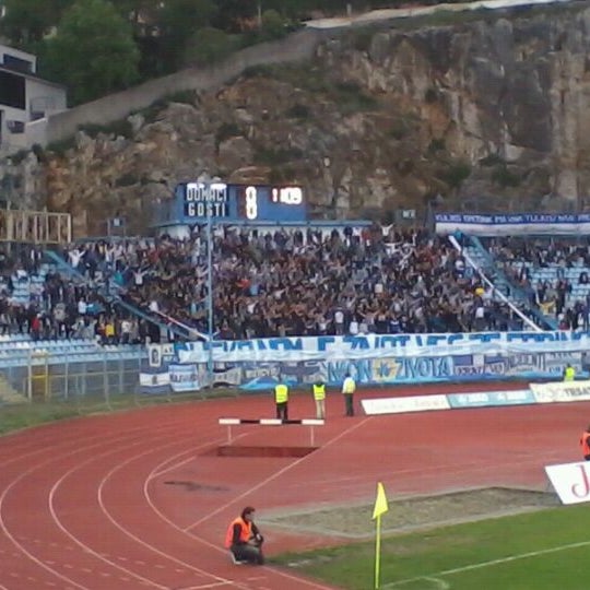 Das Foto wurde bei NK Rijeka - Stadion Kantrida von Luca Skiki G. am 5/6/2012 aufgenommen