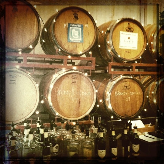 Photo taken at Knapp Winery &amp; Vineyard Restaurant by Adam K. on 5/6/2012