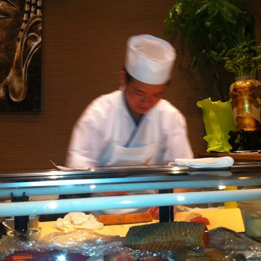Photo taken at Sushi MiKasa by Steven Z. on 3/6/2012