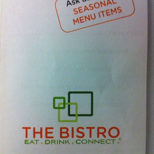 The Bistro just opened up!!